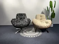 Fauteuil à bascule de salon, canapé paresseux de loisirs pour balcon et maison, chaise longue individuelle de luxe léger en forme de pingouin design