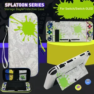Estuche Protector de Transporte Estilo <span class=keywords><strong>Splatoon</strong></span> para Nintendo Switch, Funda Protectora para Consola Nintendo Switch OLED, Accesorios para Juegos - Product Image 1