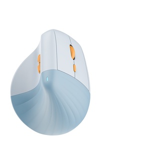 เมาส์ไร้สาย CE ROHS แบบยกแนวตั้งตามหลักสรีรศาสตร์ คลิกเงียบ 6 ปุ่ม ออปติคอล USB สำหรับ Windows/macOS/<span class=keywords><strong>iPadOS</strong></span> PC - Product Image 3