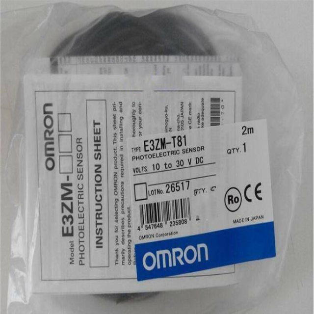 New and Original E3ZM-T81 Photoelectric Switch Sensor E3ZMT81 Stock in Warehouse PLC