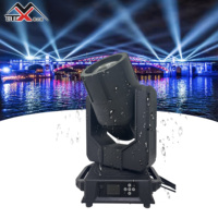 Projecteur mobile RGBW E27 IP65 étanche 380W avec anneau LED pour éclairage de scène, contrôle DMX512