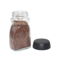 Pot à café en verre 200ml 400ml 800ml 870ml, récipient de stockage de café en verre à large ouverture, pot en verre transparent pour grains de café