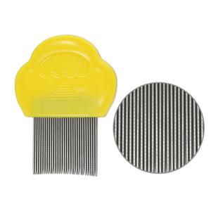 Famidoc Factory FDCO-V7 Nit Comb Stainless Steel Metal Head metal nit comb Infant/Adult cleaner Anti-Lice Comb