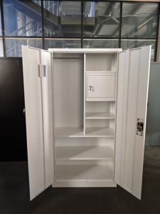 Lemari Baja Desain Baru, Lemari Baja untuk Pakaian, Almari Kamar Tidur, Furnitur Logam, Lemari 2 Pintu, Loker - Product Image 4