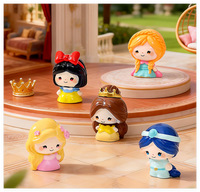 Niedliche Cartoon-Sammelfiguren Kinderspielzeug Geburtstagsgeschenk Tortendekoration Harz 3D Mini-Figur Prinzessin Mädchen für Überraschungs-Mystery-Tasche