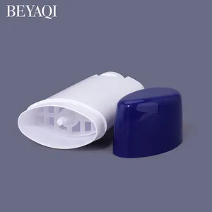 Cosmetic packaging deodorant containers stick,75 gm deodorant stick bottle,oval empty containerrefill deodorant stick bottle