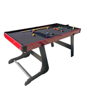 Table de <span class=keywords><strong>billard</strong></span> pliante de 6 pieds Table de <span class=keywords><strong>billard</strong></span> en bois pour bâton de queue de Sport d'intérieur pour le jeu de fête Club gain de place - Product Image 3