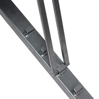 Banc de musculation pliable en métal durable, tabouret pour haltères, poids maximal de l'utilisateur 120 kg, équipement d'exercice intérieur, bancs, supports