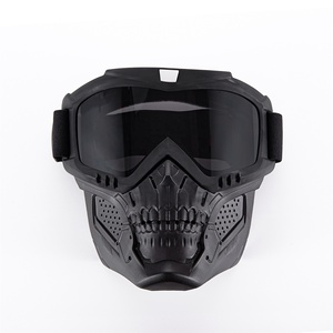 <span class=keywords><strong>Masque</strong></span> de moto Skull, lunettes de protection coupe-vent pour motocross, course, cyclisme, sports et activités de plein air - Product Image 6