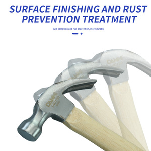 Danmi gỗ xử lý 500g Công cụ xây dựng Claw búa xây dựng phần cứng công cụ xây dựng móng tay búa - Product Image 3