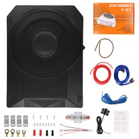 Podofo 1000W 10 pouces Caisson de basses haute puissance avec câble audio Caisson de basses 12V Modification audio de voiture Caisson de basses de voiture Haut-parleur audio de voiture