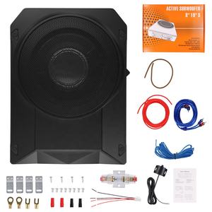 Podofo 1000W 10 pouces <span class=keywords><strong>Caisson</strong></span> de basses haute puissance avec câble audio <span class=keywords><strong>Caisson</strong></span> de basses 12V Modification audio de voiture <span class=keywords><strong>Caisson</strong></span> de basses de voiture Haut-parleur audio de voiture - Product Image 6