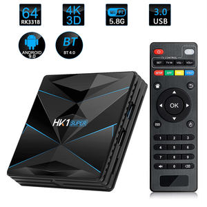 HK1 SUPER Android TV Box 64GB eMMC 4K Amlogic Quad Core WiFi BT para Entretenimiento en el Hogar - Product Image 3