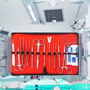 Kit de pratique pour étudiants en anatomie et biologie médicale, en acier inoxydable, classe I, chirurgie générale, certifié CCC, par Blush Surgical - Product Image 3