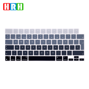 Protector de Teclado para Portátil <span class=keywords><strong>Apple</strong></span>, Cubierta de Teclado en Español para el Nuevo <span class=keywords><strong>Pro</strong></span> de 14 Pulgadas 2021 <span class=keywords><strong>M1</strong></span> A2442/ <span class=keywords><strong>Pro</strong></span> de <span class=keywords><strong>16</strong></span> Pulgadas 2021 <span class=keywords><strong>M1</strong></span> <span class=keywords><strong>Max</strong></span> A2485 - Product Image 4