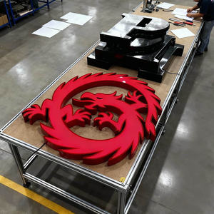 Insegna <span class=keywords><strong>LED</strong></span> Personalizzata per Negozi, Espositore Illuminato 3D per Esterni, Logo Aziendale con Lettere <span class=keywords><strong>LED</strong></span> - Product Image 2