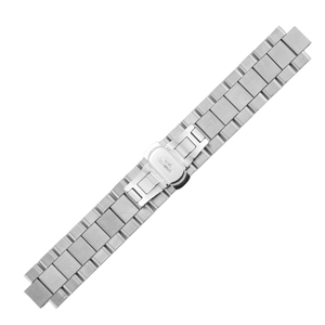 Bracelet de montre en acier inoxydable argenté, bracelet milanais à maillons pour un usage professionnel et décontracté - Product Image 2