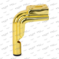 WINSTAR Möbel Hardware Armaturen Dreieck Gold Metall Schlafs ofa Schrank Tisch Sofa Beine