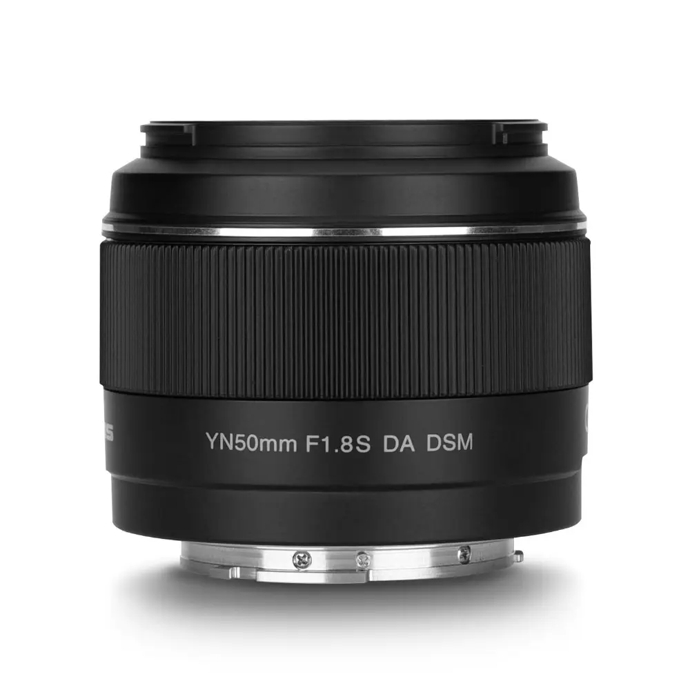 Yongnuo YN50mm F1.8S DA DSM 소니 APS-C APC-C AF/MF 형식 a6400 마이크로 단일 E 마우스 카메라 자동 50mm 1.8 렌즈