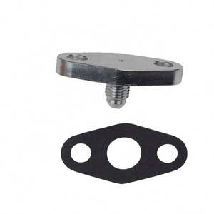 Kit de línea de aceite Turbo Universal alimentación + brida de drenaje de retorno T3 T4 T04E enchufe de cárter de aceite Kit de línea de aceite Turbo Universal alimentación + drenaje de retorno - Product Image 6