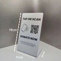 Carte de commentaires Google NFC 213 215 en plastique avec support pour Ins/Facebook/Yelp/Tripadvisor Restaurant/hôtel