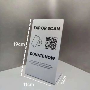 Cartello NFC 213 215 in plastica per recensioni Google, con supporto, per ristoranti/hotel (compatibile con Instagram/Facebook/Yelp/TripAdvisor) - Product Image 5