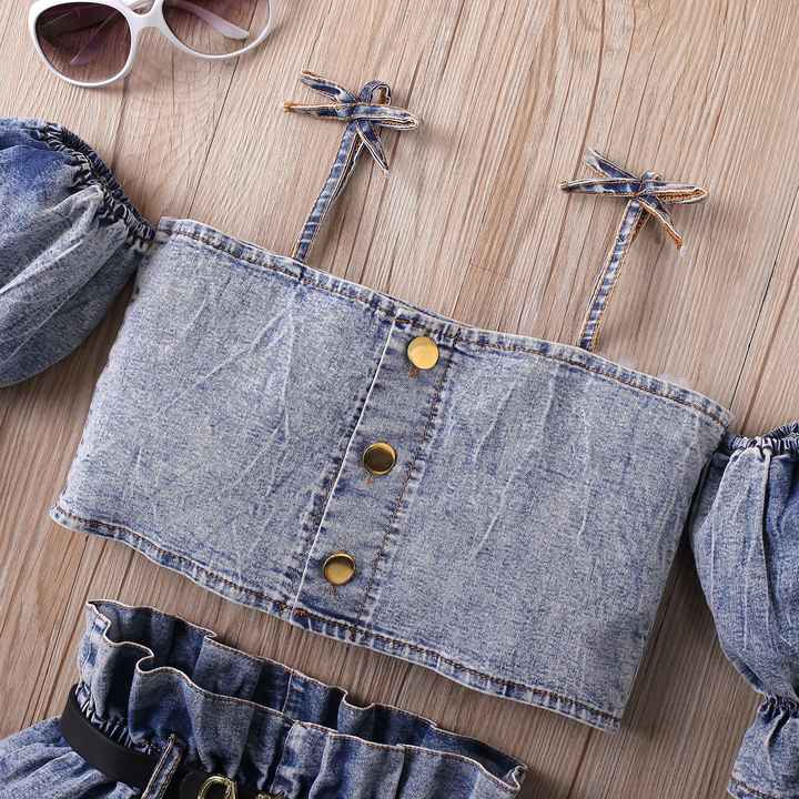 fancy jeans top girl