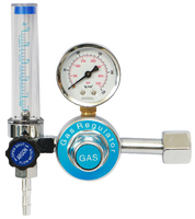 Fabricación de fábrica Varios manómetros Regulador de gas de argón Manómetro de oxígeno con conector atornillado