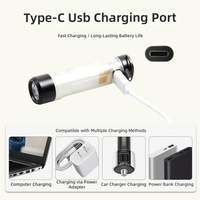 Mini lampe LED multifonctionnelle 5050 rechargeable de poche avec clip porte-clés, protection contre les surcharges, pour usage extérieur et ambiance lumineuse