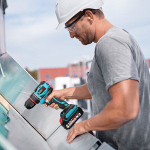 ไขควงไร้สายแบบมัลติฟังก์ชั่น OEM/ODM แรงบิดสูง ใช้แบตเตอรี่ลิเธียม พร้อมสายไฟและแบตเตอรี่ 2 ก้อน - Product Image 4