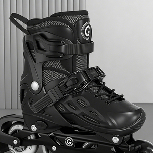Patins à roulettes pour adultes, coque rigide, roues entièrement lumineuses, roulements ABEC, patins de loisirs en plein air avec verrou de sécurité Ruidongle - Product Image 4