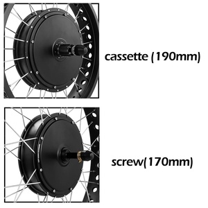 Kit de conversion de gros vélo électrique 20in 26in avec pneu 72V 3000W <span class=keywords><strong>roue</strong></span> arrière sans brosse <span class=keywords><strong>roue</strong></span> de <span class=keywords><strong>moteur</strong></span> de moyeu sans engrenage avec écran LCD3 - Product Image 6