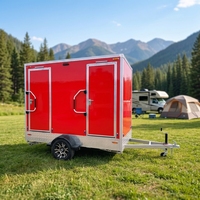 Toilettes mobiles de luxe pour caravane : le meilleur choix pour deux personnes, idéales pour les mariages et concerts en plein air