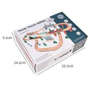 Bằng Gỗ Phim Hoạt Hình <span class=keywords><strong>Train</strong></span> Theo Dõi DIY Xây Dựng Khối Kết Hợp Trò Chơi Trẻ Em Đầu Giáo Dục Dấu Hiệu Giao Thông Đồ Chơi Cho Trẻ Em Chàng Trai Cô Gái - Product Image 6
