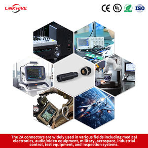 링크하이브 맞춤형 디자인 P 시리즈 TAG ZKG 2-19핀 컬러풀 플러그 소켓 플라스틱 의료용 커넥터 (수술용) - Product Image 6