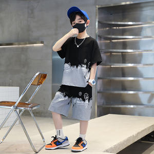 <strong>Boys</strong> Summer Outfit Set <strong>Teen</strong> <strong>Boys</strong> Clothing Sets <strong>Short</strong> Sleeve T Shirt <strong>Shorts</strong> 2pcs Sports Big Kids Casual Print Children's Clothes - Product Image 5