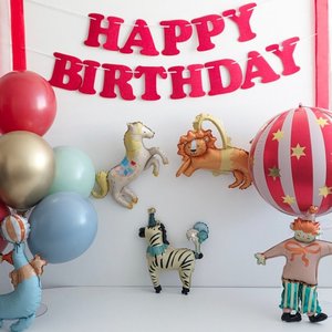 Globos <span class=keywords><strong>de</strong></span> Animales <span class=keywords><strong>de</strong></span> Circo Miniatura, León, Cebra, León Marino, Payaso, Globos <span class=keywords><strong>de</strong></span> Papel <span class=keywords><strong>de</strong></span> Aluminio para Decoración <span class=keywords><strong>de</strong></span> Fiestas <span class=keywords><strong>de</strong></span> <span class=keywords><strong>Cumpleaños</strong></span> - Product Image 4