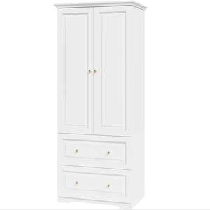 FONDLIVE-Muebles de dormitorio plegables grandes y modernos, <span class=keywords><strong>armario</strong></span> de madera con estampado <span class=keywords><strong>blanco</strong></span> mate y panel de puerta MDF para uso doméstico - Product Image 1