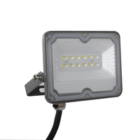 Projecteur LED étanche IP66 10W-100W Éclairage extérieur avec corps en aluminium Projecteur carré pour jardin Mur Réflecteur