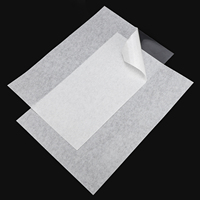 Autocollant à jet d'encre auto-adhésif imprimable A3 420x297 autocollant en papier Washi translucide mat givré japonais avec support en plastique transparent