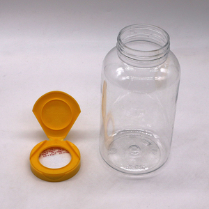 Prise en charge de la personnalisation Bouteille en plastique PET de 625ml avec couvercle rabattable à large ouverture pour suppléments de marque privée Conteneur de bouteille - Product Image 3