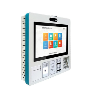 Terminal de autoservicio de liquidación de <span class=keywords><strong>seguro</strong></span> médico colgante de pared de 15,6 pulgadas, quiosco de pago integrado SDK para pago médico - Product Image 2