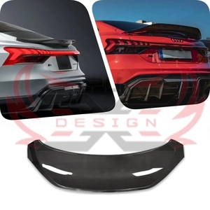 Spoiler Posteriore in Fibra di Carbonio Prepreg Stile FD per <span class=keywords><strong>Audi</strong></span> <span class=keywords><strong>E</strong></span>-<span class=keywords><strong>Tron</strong></span> GT, Kit Carrozzeria per Tuning Esterno da Corsa - Product Image 1