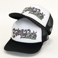 Sombreros de camionero con logotipo personalizado, 5 paneles para sublimación, gorra de béisbol de malla de espuma, gorra de sublimación al mejor precio