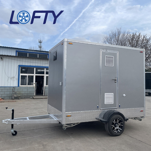 Remorque <span class=keywords><strong>mobile</strong></span> portative de toilette de remorques de toilettes de climatisation d'un seul bloc moderne de luxe <span class=keywords><strong>en</strong></span> vente - Product Image 3