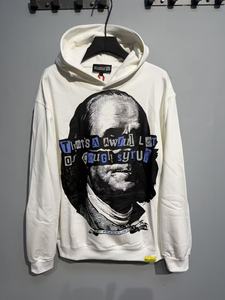 Gran oferta de algodón 100% de alta calidad que es un montón de COUPH SYRUP High Street Alphabet Trendy Brand Loose Casual Hoodie para hombres - Product Image 3