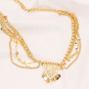 Nouvelle chaîne de taille tendance en métal bohème à paillettes pour femmes été 2020 - Product Image 2