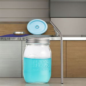 حاوية تخزين مخصصة بتصميم حديث للمطبخ لمربى السلطة والمشروبات الباردة للتخييم والشرب - Product Image 3