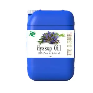आपूर्ति चिकित्सकीय ग्रेड के लिए आवश्यक तेल 100% शुद्ध प्राकृतिक Hyssop तेल aromatherapy विसारक