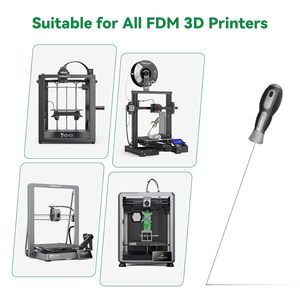 Outil de nettoyage de buse en acier inoxydable Creality Clog Poke 1,5 mm L210 mm pour imprimante 3D - Product Image 3